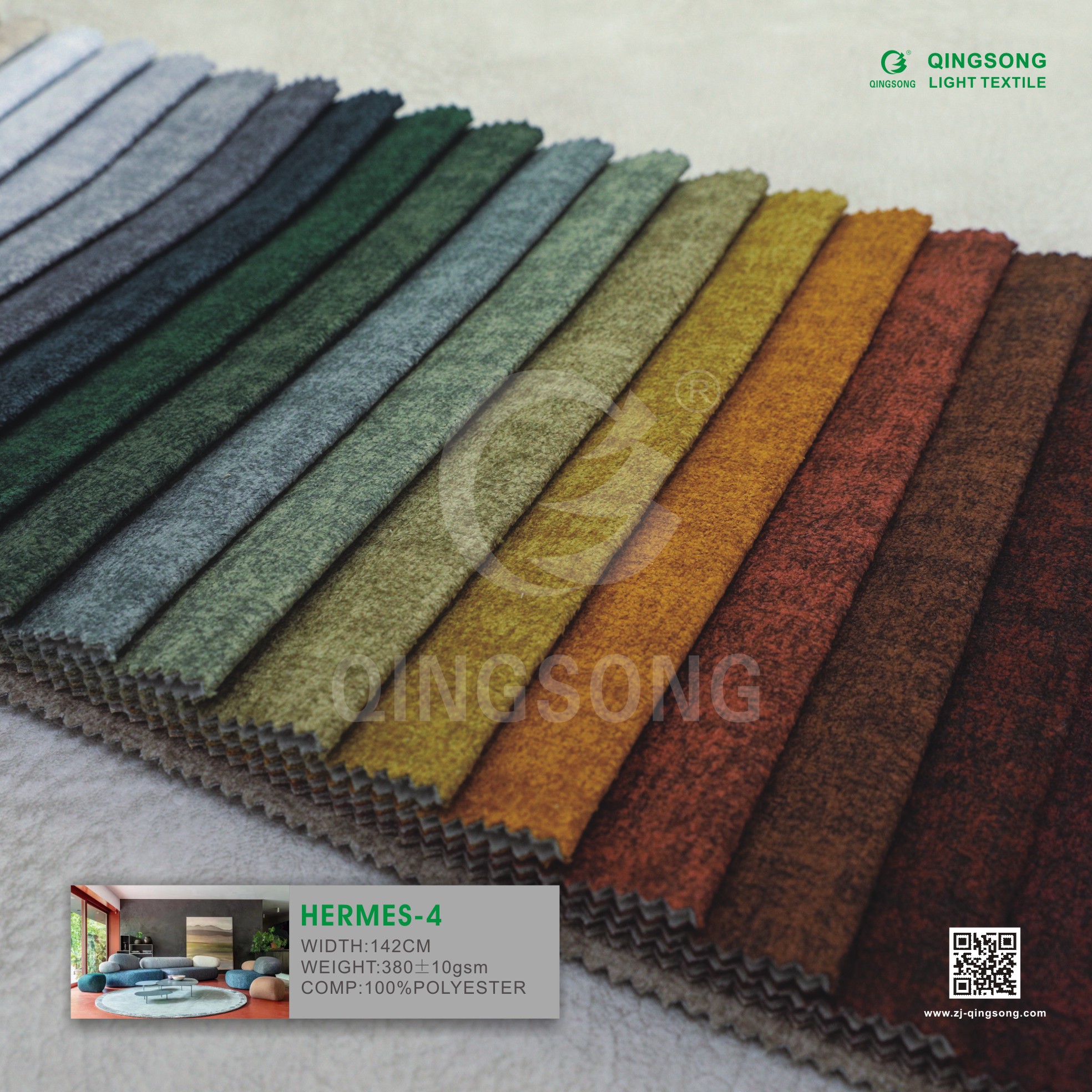 Sheepfold velvet fabric